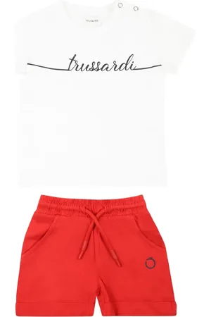 Trussardi Set aus Shorts mit Logo
