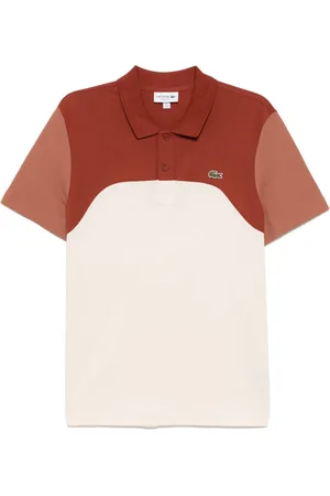 Lacoste Poloshirt mit Kontrastbündchen