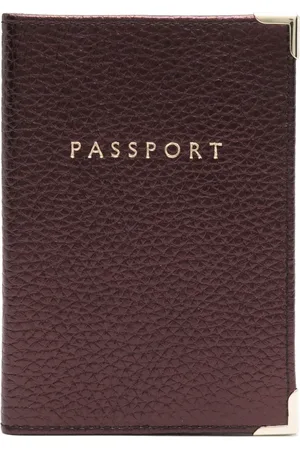 ASPINAL OF LONDON Pass-Etui aus Leder