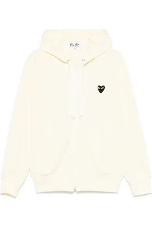 Comme des Garçons Hoodie mit großem Herz-Print