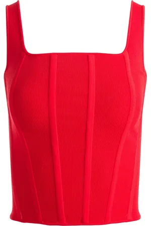ALICE+OLIVIA Sariah Corsage-Top