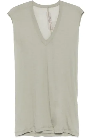 Rick Owens T-Shirt mit tiefem V-Ausschnitt