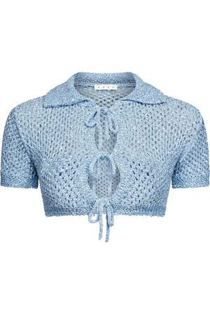 AREA Cardigan mit Pailletten