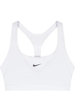 Nike Sport-BH mit Swoosh-Print