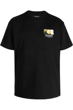 Nahmias T-Shirt mit Logo-Print