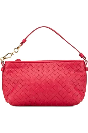 Bottega Veneta 2010 Intrecciato Pochette Schultertasche aus Leder