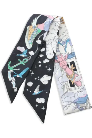 Hermès 2010s Sur Mon Nuage Schal