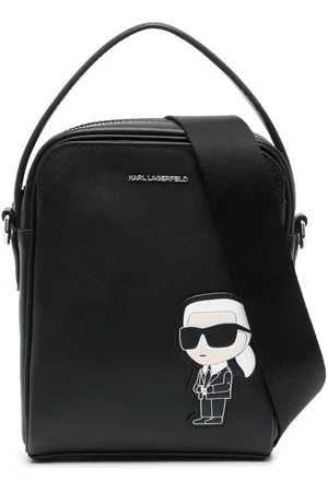Karl Lagerfeld Handtasche mit Logo-Schild