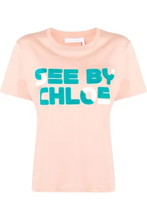 See by Chloé T-Shirt mit Logo-Print