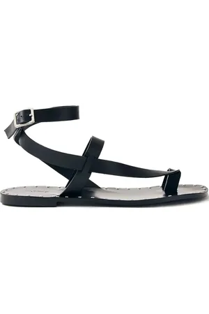 ALOHAS Flache Riemchensandalen