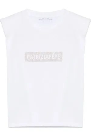 Patrizia Pepe Tanktop mit Logo-Applikation