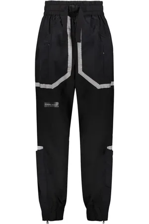 ISO.POETISM Jogginghose mit Kontrastbesatz