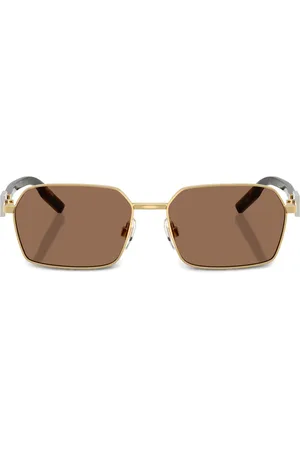 Dolce & Gabbana Sonnenbrille mit Logo-Schild