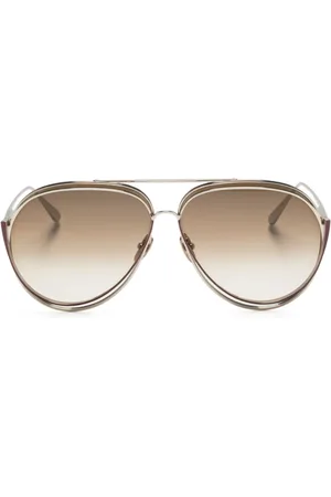 Linda Farrow Francisco Pilotenbrille