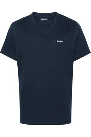 Barbour T-Shirt mit Logo-Stickerei