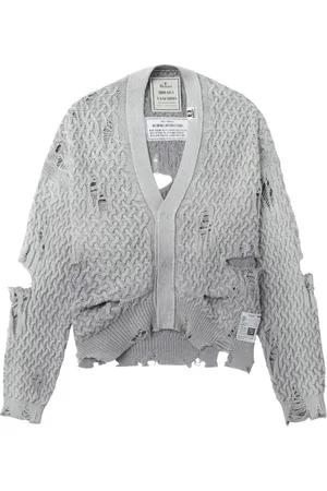 Maison Mihara Yasuhiro Cardigan mit Distressed-Detail