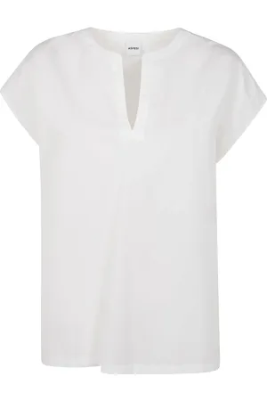 Aspesi T-Shirt mit V-Ausschnitt