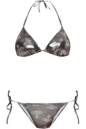 Vivienne Westwood Bikini mit Orb-Print