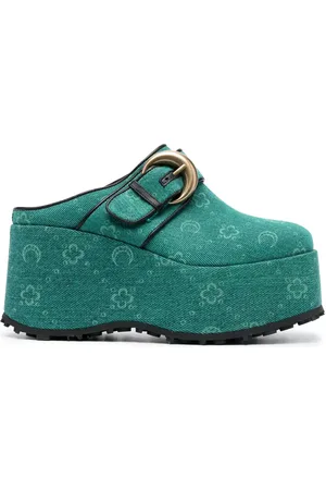 Marine Serre Regenerated Clogs