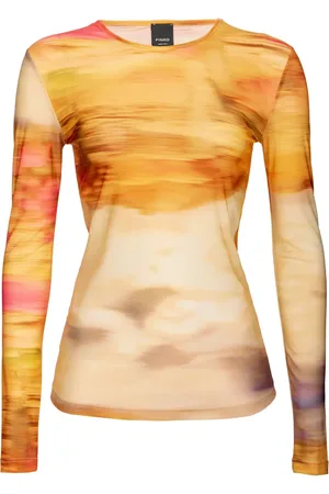Pinko Oberteil mit abstraktem Print
