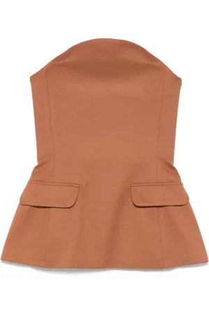 Ioana Ciolacu Top mit Corsage