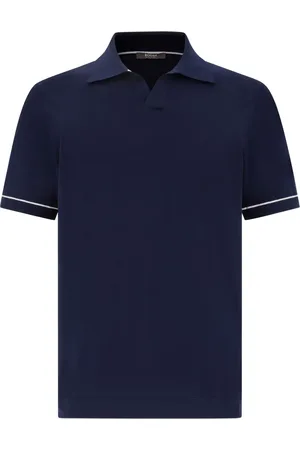 Boggi Milano Fein gestricktes Poloshirt
