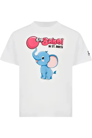 MC2 SAINT BARTH X Big Babol T-Shirt mit Elefanten-Print