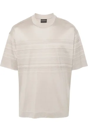 Emporio Armani Gestreiftes T-Shirt