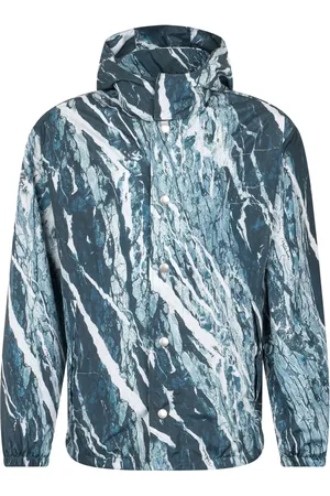 Roberto Cavalli Bomberjacke mit Marmor-Print