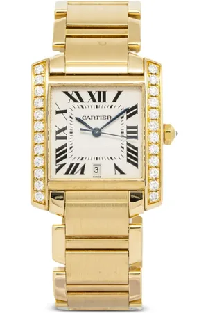 Cartier Pre-owned Tank Française 32mm