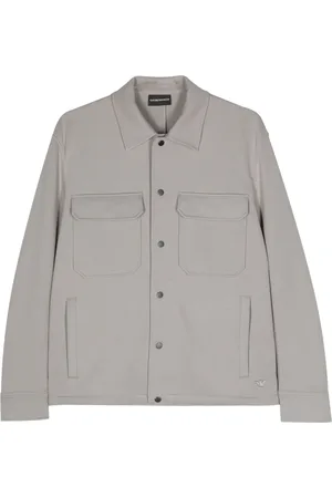 Emporio Armani Hemdjacke aus Jersey