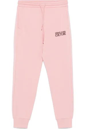 VERSACE Jogginghose mit Logo-Stickerei
