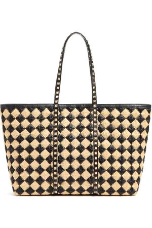 VALENTINO GARAVANI Rockstud Tote Bag mit Stickerei
