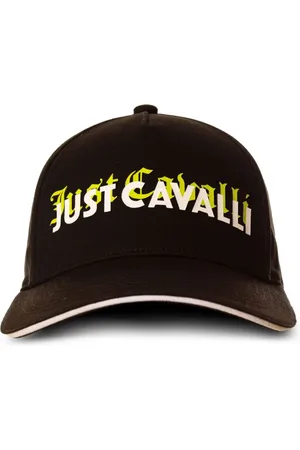 Roberto Cavalli Baseballkappe mit Logo-Print