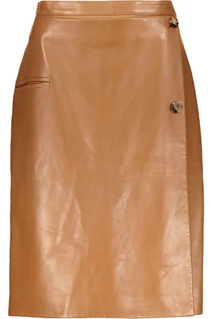 Burberry Klassischer Lederrock