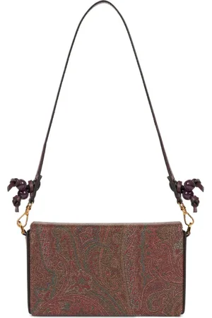 Etro Clutch aus Paisley-Jacquard
