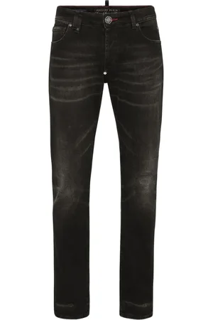 Philipp Plein Jeans mit Tragefalten