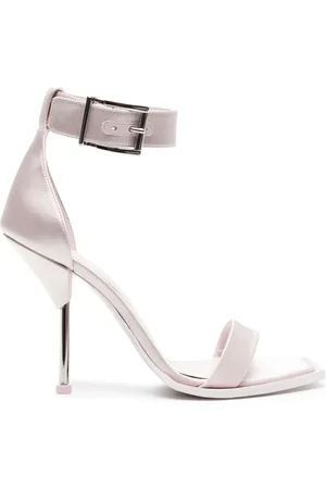 Alexander McQueen Sandalen mit Satin-Finish 110mm