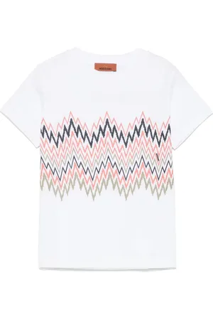 Missoni T-Shirt mit Zickzack-Print