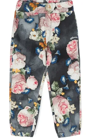 MONNALISA Jogginghose mit Blumen-Print