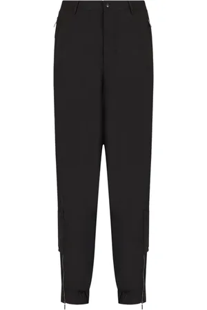 Emporio Armani Schmale Hose mit Reißverschlüssen