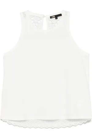 Maje Tanktop mit gestrickter Rückseite