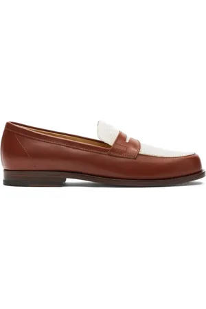 Scarosso Havana Loafer in Colour-Block-Optik