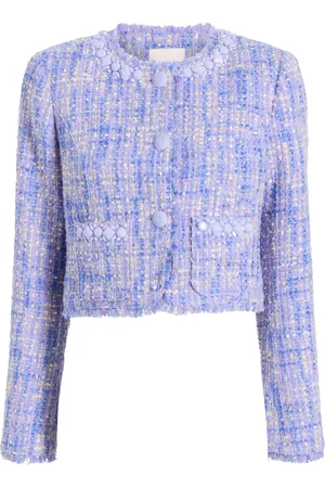 Cinq A Sept Cropped-Jacke aus Tweed