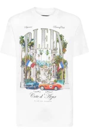 Philipp Plein T-Shirt mit Club de Course-Print