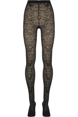 Wolford Strumpfhose aus Schlangen-Jacquard