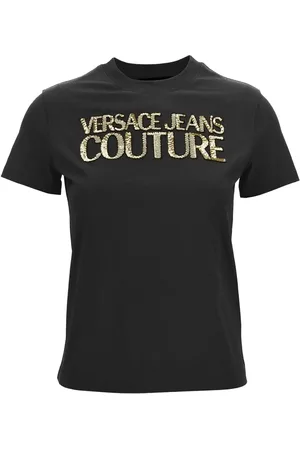 VERSACE T-Shirt mit Pailletten