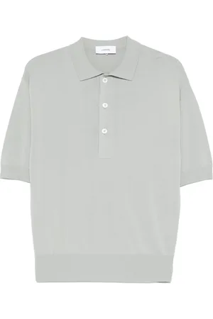 LARDINI Gestricktes Poloshirt