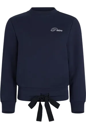 Patou Besticktes Sweatshirt aus Bio-Baumwolle
