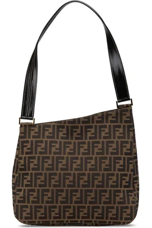 Fendi 2000-2010 Zucca Canvas Schultertasche